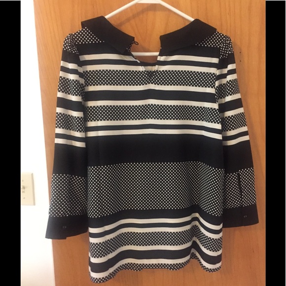 ModCloth black and white top - Picture 1 of 2